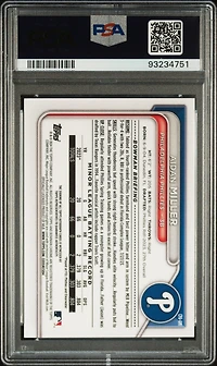 2024 Bowman Chrome Prospect Autographs Cpaami Aidan Miller PSA