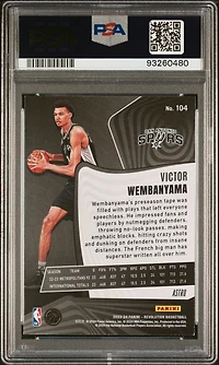 2023 Panini Revolution 104 Victor Wembanyama Astro PSA 9