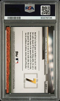 2024 Bowman Bowman Scouts' Top 100 Btp7 Jackson Merrill Orange Refractor PSA 10