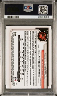 2024 Bowman Mega Box Chrome 77 Adley Rutschman Fuchsia Refractor PSA 10