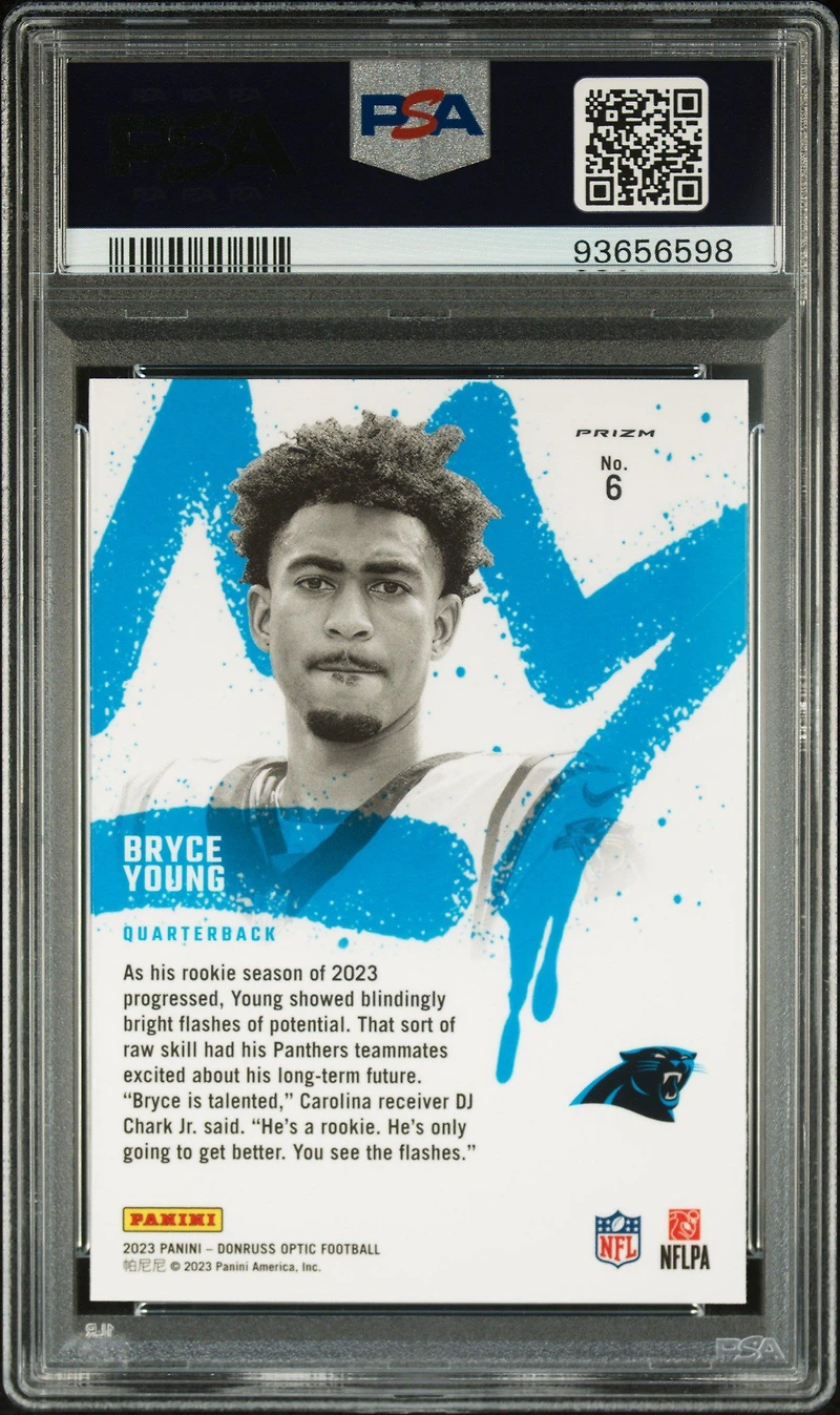 2023 Panini Donruss Optic Rookie Kings 6 Bryce Young PSA 10