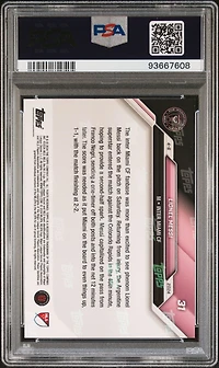 2024 Topps Now Mls 31 Lionel Messi PSA 10