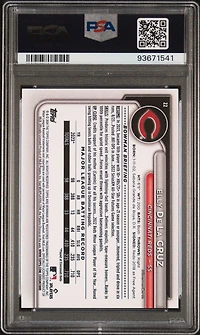 2024 Bowman 22 Elly De La Cruz Purple Pattern PSA 10