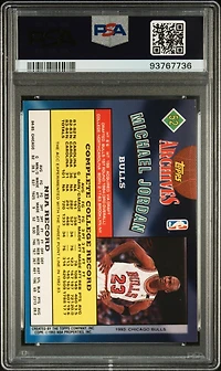 1992 Topps Archives 52 Michael Jordan Gold PSA 9