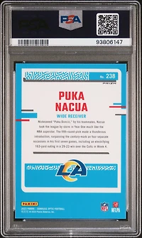 2023 Panini Donruss Optic 238 Puka Nacua Green Velocity PSA 10