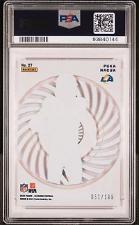2023 Panini Illusions Mystique 27 Puka Nacua PSA 10