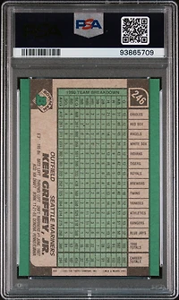 1991 Bowman 246 Ken Griffey Jr. PSA 10
