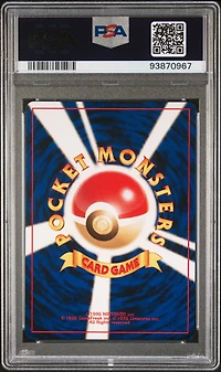 2001 Pokemon Japanese Promo 003 Dark Venusaur-holo Trainer Magazine PSA