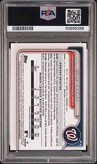 2024 Bowman Chrome Prospects Bcp23 Dylan Crews Lunar Glow Refractor PSA 9