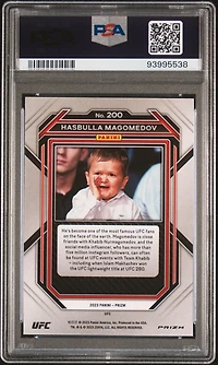2023 Panini Prizm Ufc 200 Hasbulla Magomedov Blue Wave PSA 10
