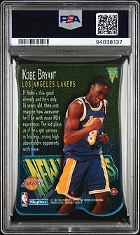 1996 Skybox Premium New Editions 3 Kobe Bryant PSA 8