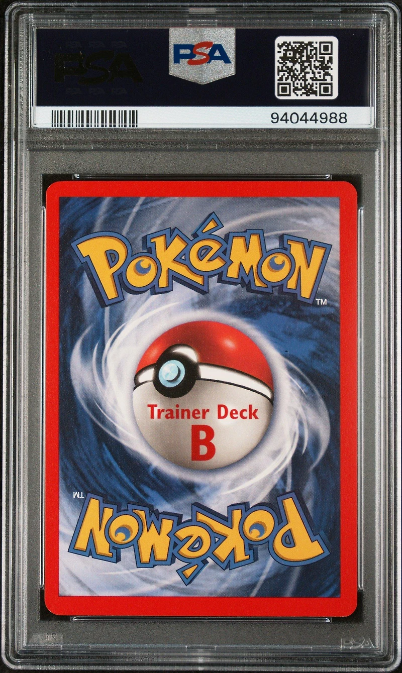 1999 Pokemon Game 95 Switch Trainer Deck B PSA 9