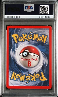 1999 Pokemon Game 77 Pokemon Trader Trainer Deck B PSA 10