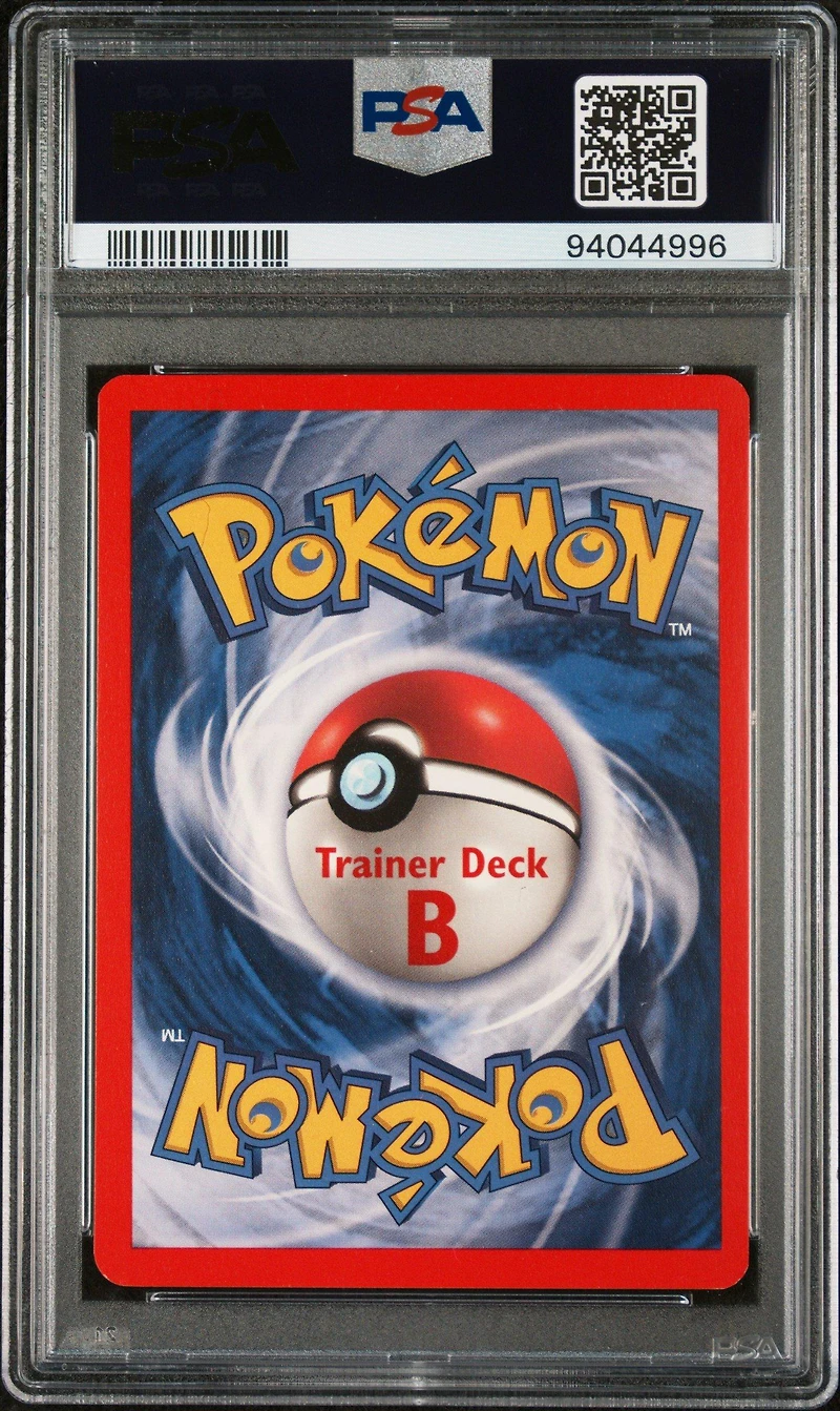 1999 Pokemon Game 57 Pidgey Trainer Deck B PSA 9