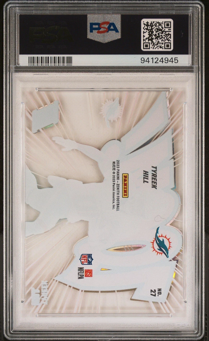 2023 Panini Zenith Zoom! 27 Tyreek Hill PSA 10