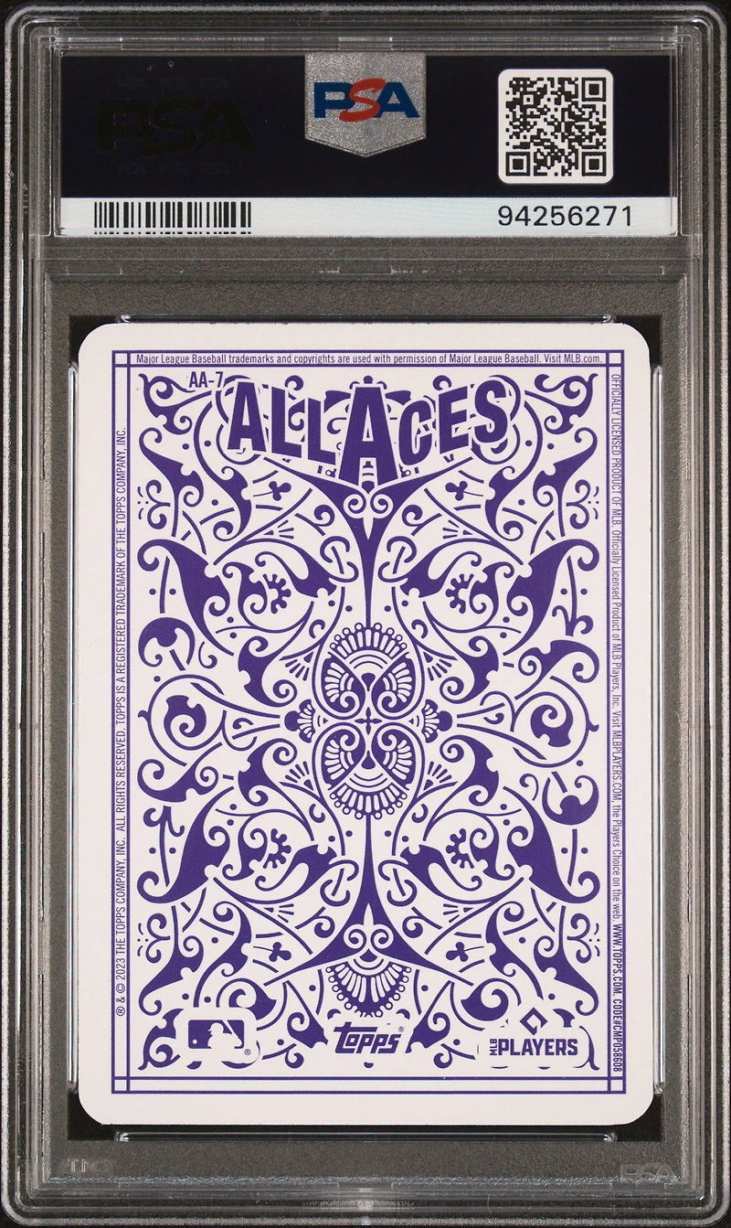 2023 Topps All Aces Aa7 Clayton Kershaw PSA 10
