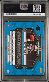 2023 Panini Mosaic Nfl Debut Nd2 Bryce Young Reactive Blue PSA 10
