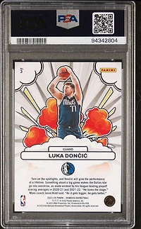 2023 Panini Donruss Bomb Squad 3 Luka Doncic PSA 10