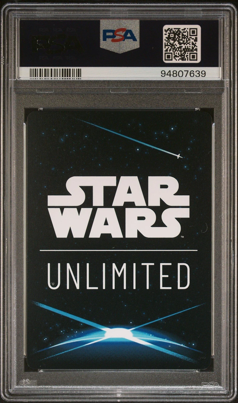 2024 Star Wars: Unlimited Shadows Of The Galaxy 523 Grogu, Irresistable Event Exclusive PSA 10