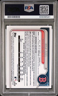 2024 Bowman Chrome Prospects Bcp48 Kyle Teel Aqua Shimmer Refractor PSA 10