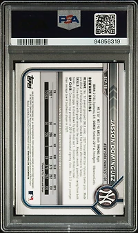 2022 Bowman Chrome Prospects Bcp98 Jasson Dominguez PSA 10