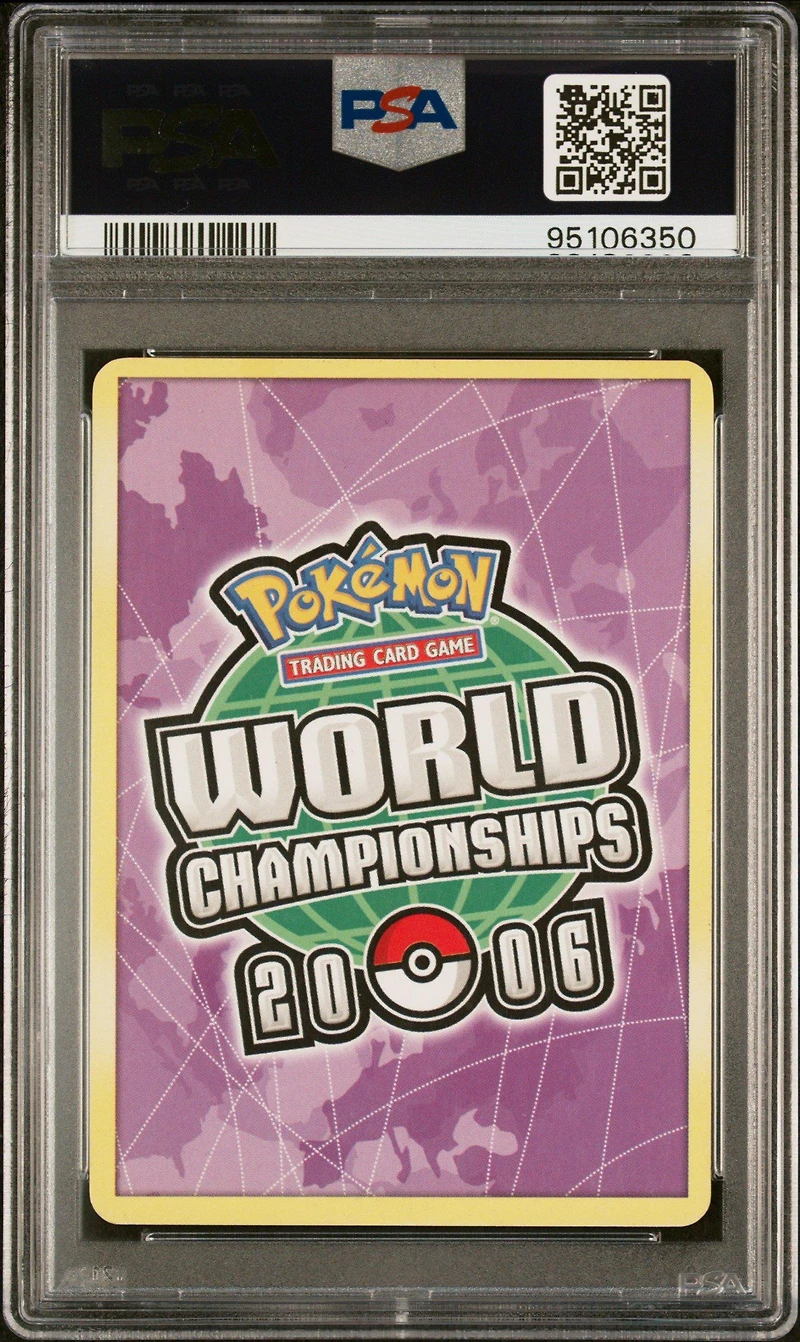 2006 Pokemon World Championships Promo 93 Deoxys Ex Mewtrick PSA 8