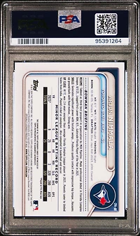 2024 Bowman Chrome Prospect Autographs Cpaan Arjun Nimmala PSA 9
