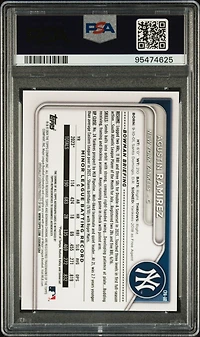2024 Bowman Chrome Prospect Autographs Cpaar Agustin Ramirez PSA 10