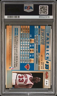 1996 Bowman's Best 38 Patrick Ewing PSA 10