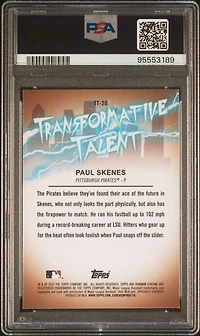 2023 Bowman Draft Transformative Talent Tt20 Paul Skenes PSA 9
