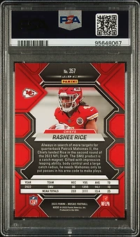 2023 Panini Mosaic 357 Rashee Rice Genesis PSA 10