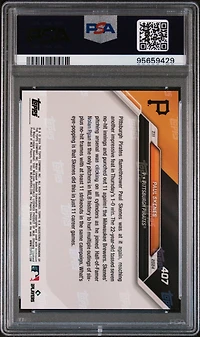 2024 Topps Now 407 Paul Skenes PSA 10