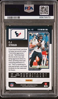 2023 Panini Contenders 40 Cj Stroud PSA