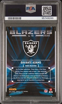 2023 Panini Donruss Optic Blazers 15 Davante Adams PSA 10