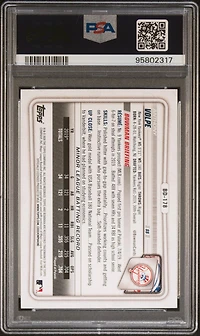 2020 Bowman Draft 1st Edition Bd178 Anthony Volpe Sky Blue Foil PSA 10