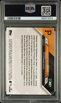 2024 Topps Now 407 Paul Skenes PSA 10