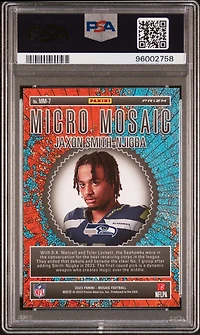 2023 Panini Mosaic Micro Mosaic Mm7 Jaxon Smith-njigba PSA 10