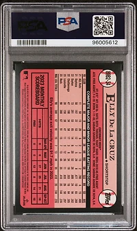 2024 Topps 1989 Topps Baseball 89b2-34 Elly De La Cruz Series 2-foil PSA 10