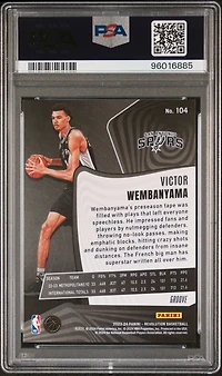 2023 Panini Revolution 104 Victor Wembanyama Groove PSA 10