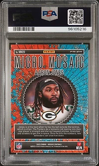 2023 Panini Mosaic Micro Mosaic Mm20 Aaron Jones PSA 10