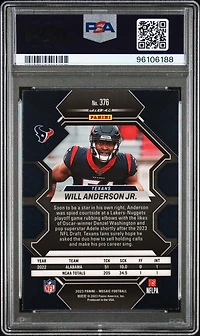 2023 Panini Mosaic 376 Will Anderson Jr. Genesis PSA 10