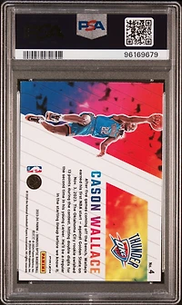 2023 Panini Donruss Optic Phazes 4 Cason Wallace PSA 9