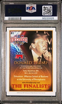 2016 Decision 2016 81 Donald Trump PSA 10