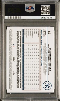 2024 Topps Chrome 89 Jasson Dominguez PSA 10
