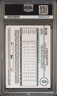 2024 Topps Chrome Rookie Autographs Racma Cade Marlowe PSA 10