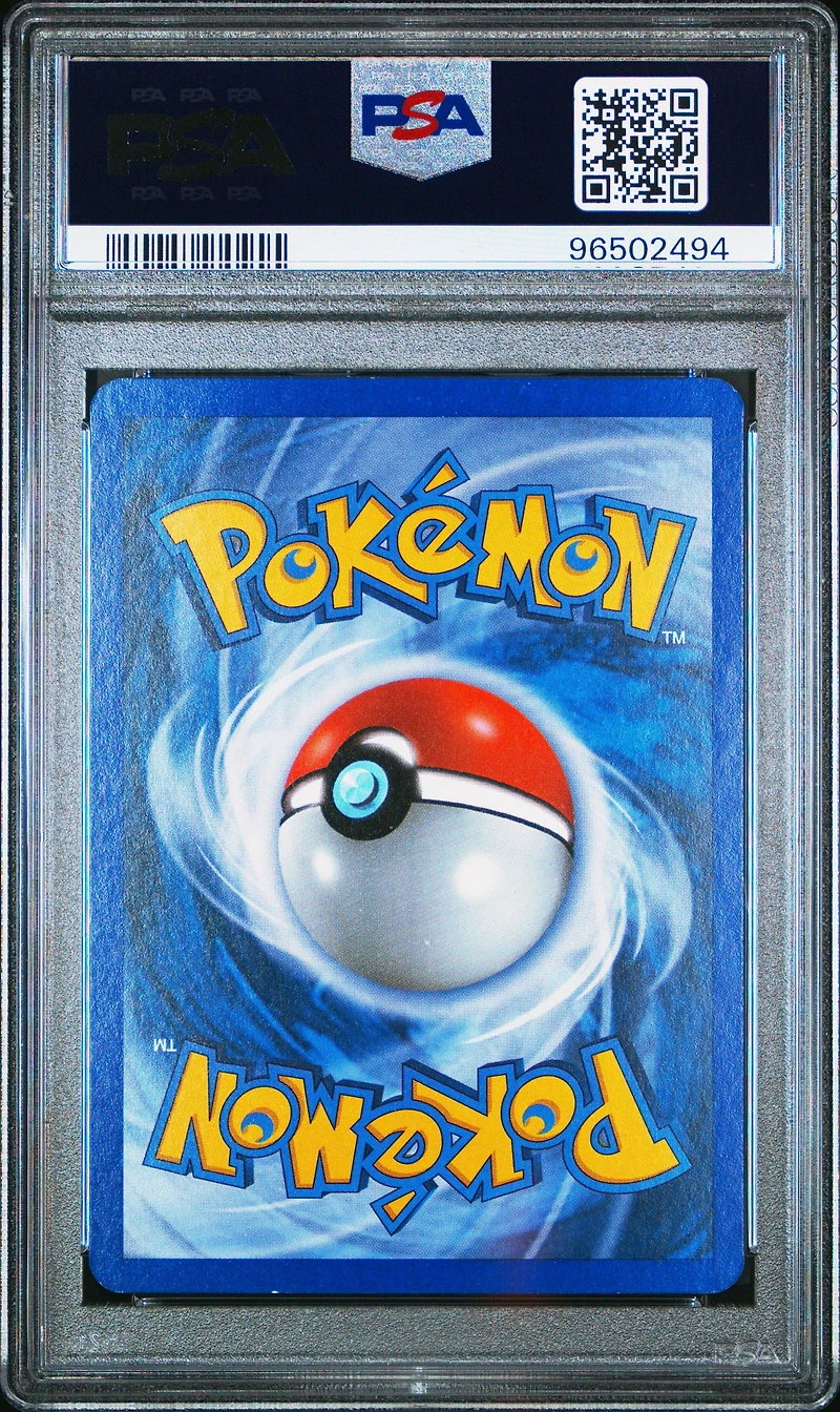 2006 Pokemon Ex Dragon Frontiers 1 Ampharos-reverse Foil PSA 8