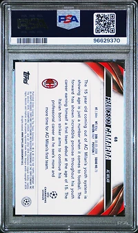 2023-24 Topps Chrome Uefa Club Competitions 68 Francesco Camarda PSA 10