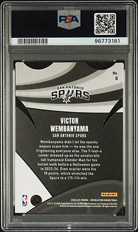 2023 Panini Revolution Liftoff! 6 Victor Wembanyama PSA 10
