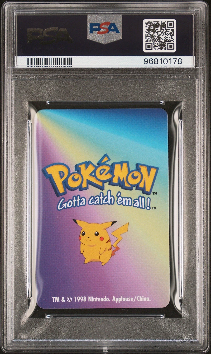 1998 Kfc Pokemon Card Game 06 Charizard PSA 10