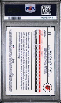 2024 Topps Chrome 88 Jackson Holliday PSA 10